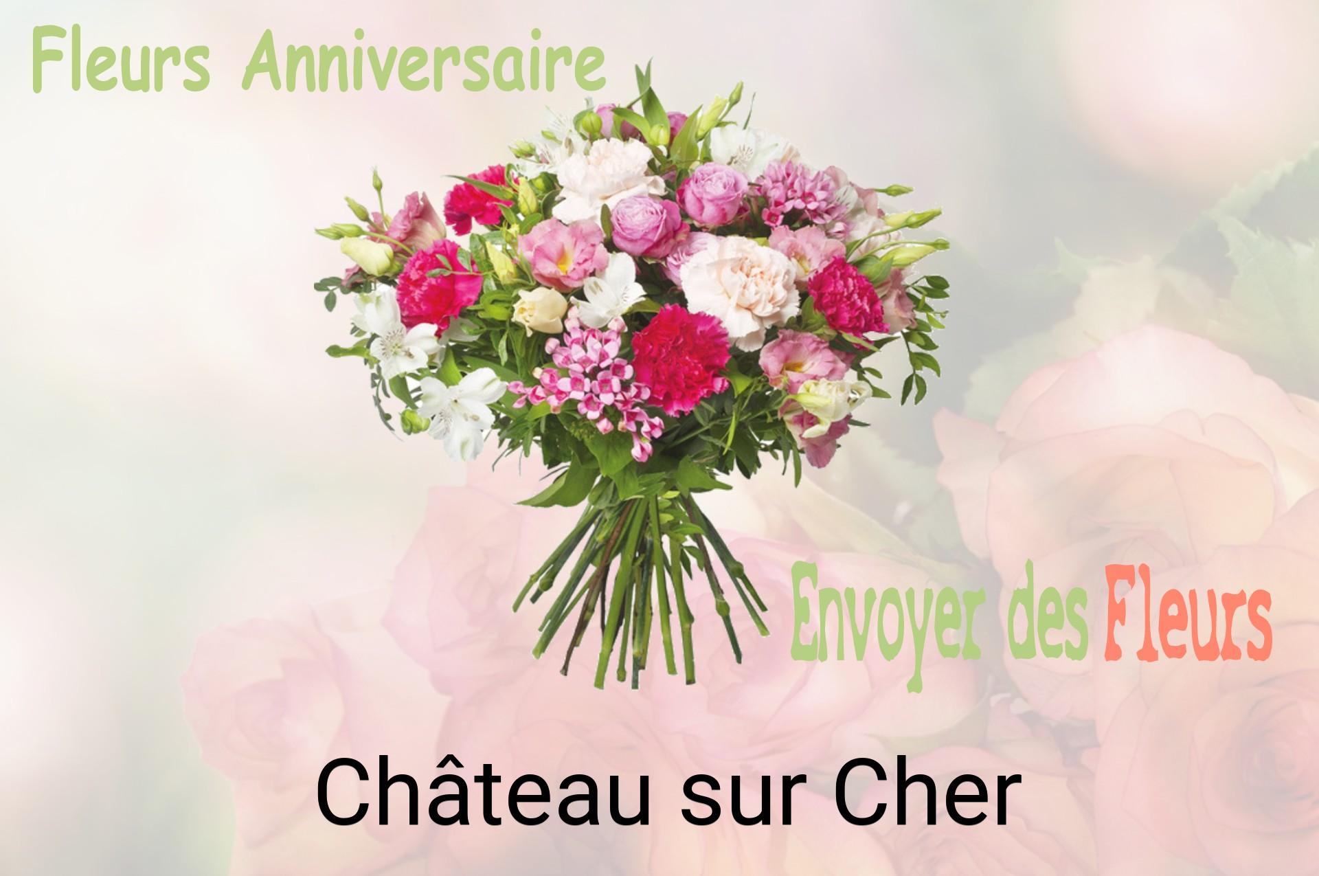 Bouquet de fleurs d’anniversaire livré à Château-sur-Cher