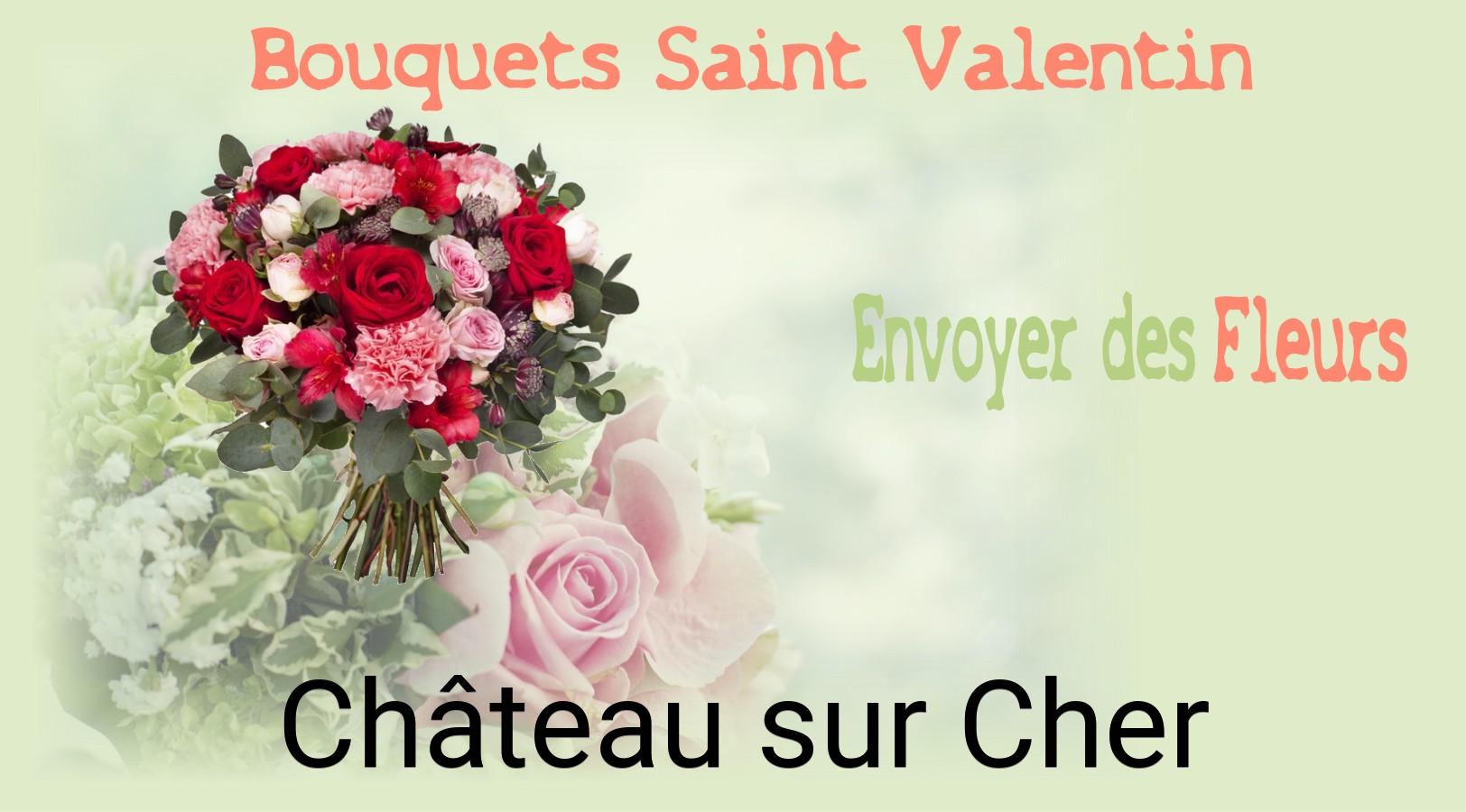 Roses de Saint-Valentin livrées à Château-sur-Cher
